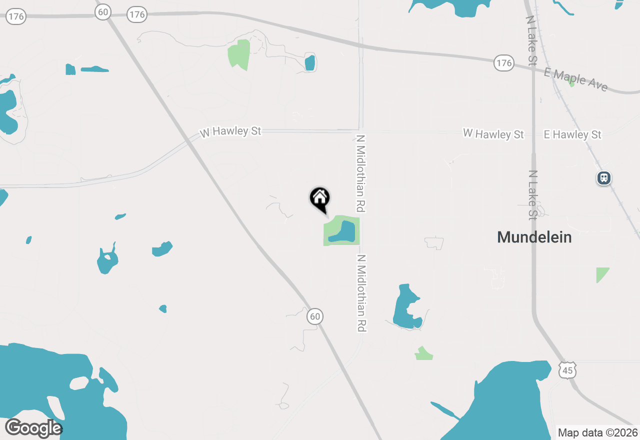 Map of 1181 Regent Drive, Mundelein, IL 60060