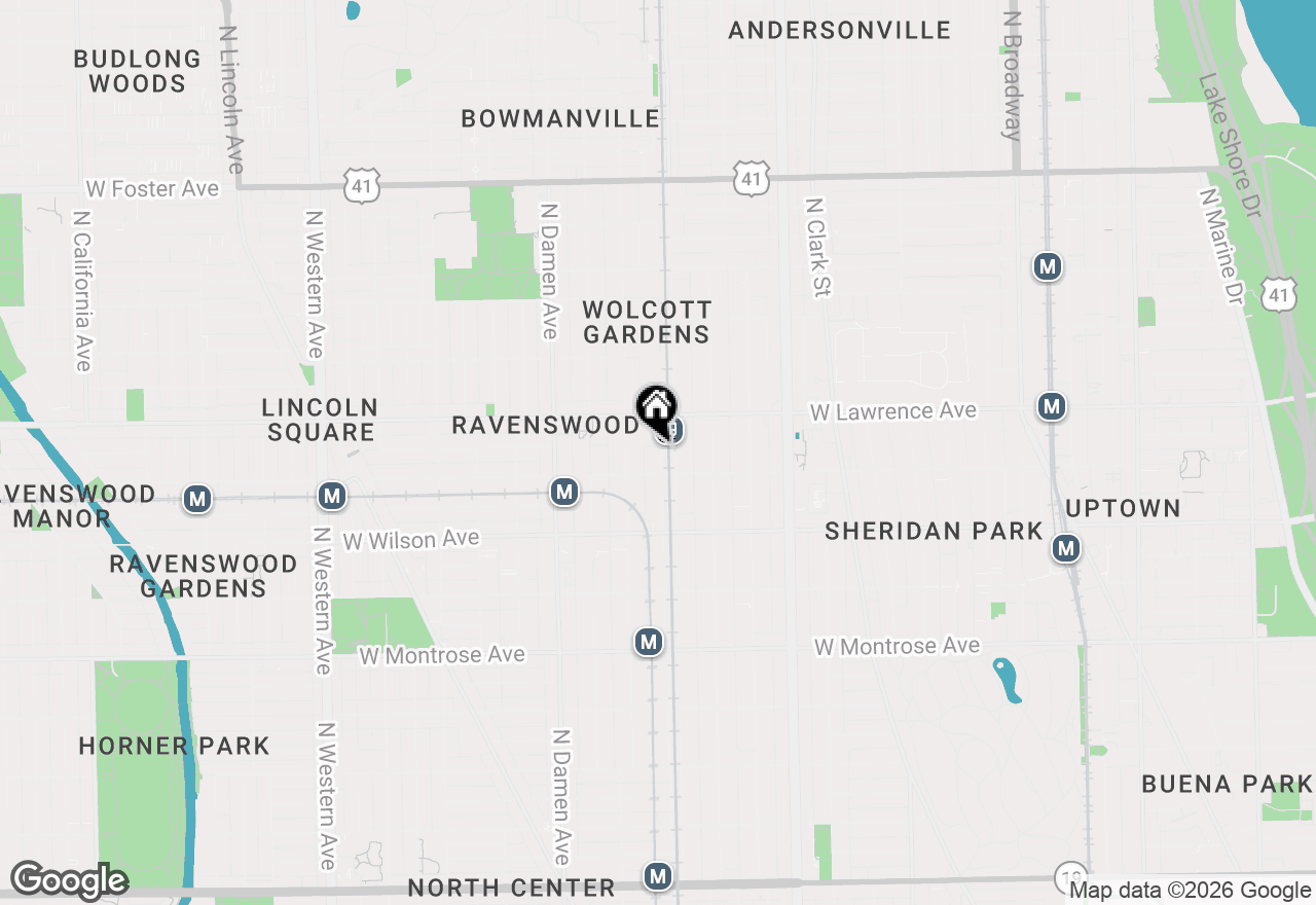 Map of 4710 N Ravenswood Avenue, Chicago, IL 60640