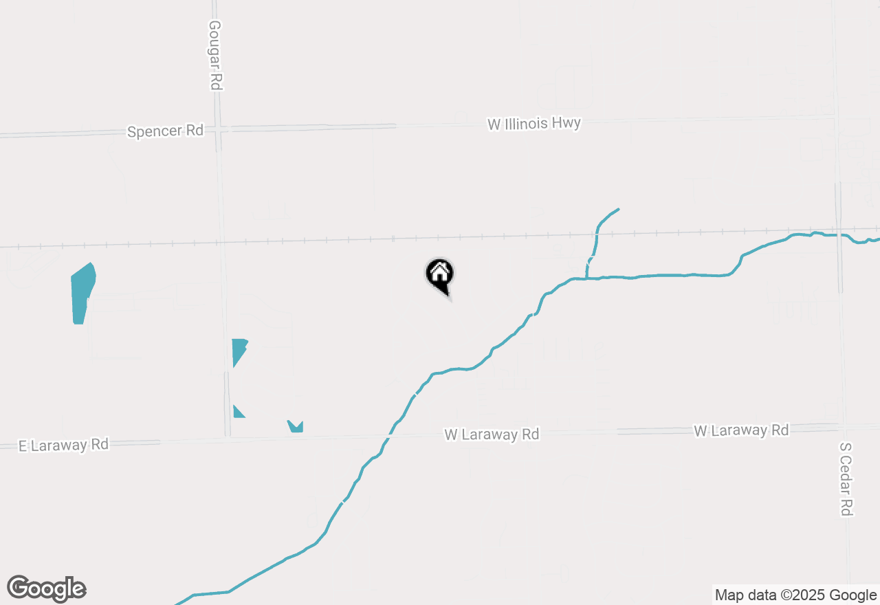 Map of 1529 Cimarron Drive, New Lenox, IL 60451