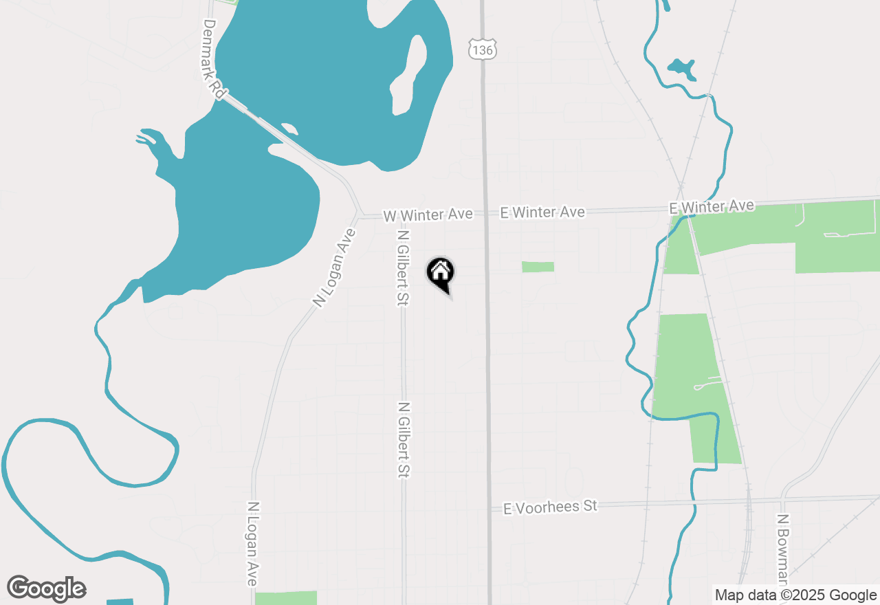 Map of 1656 N Franklin Street, Danville, IL 61832