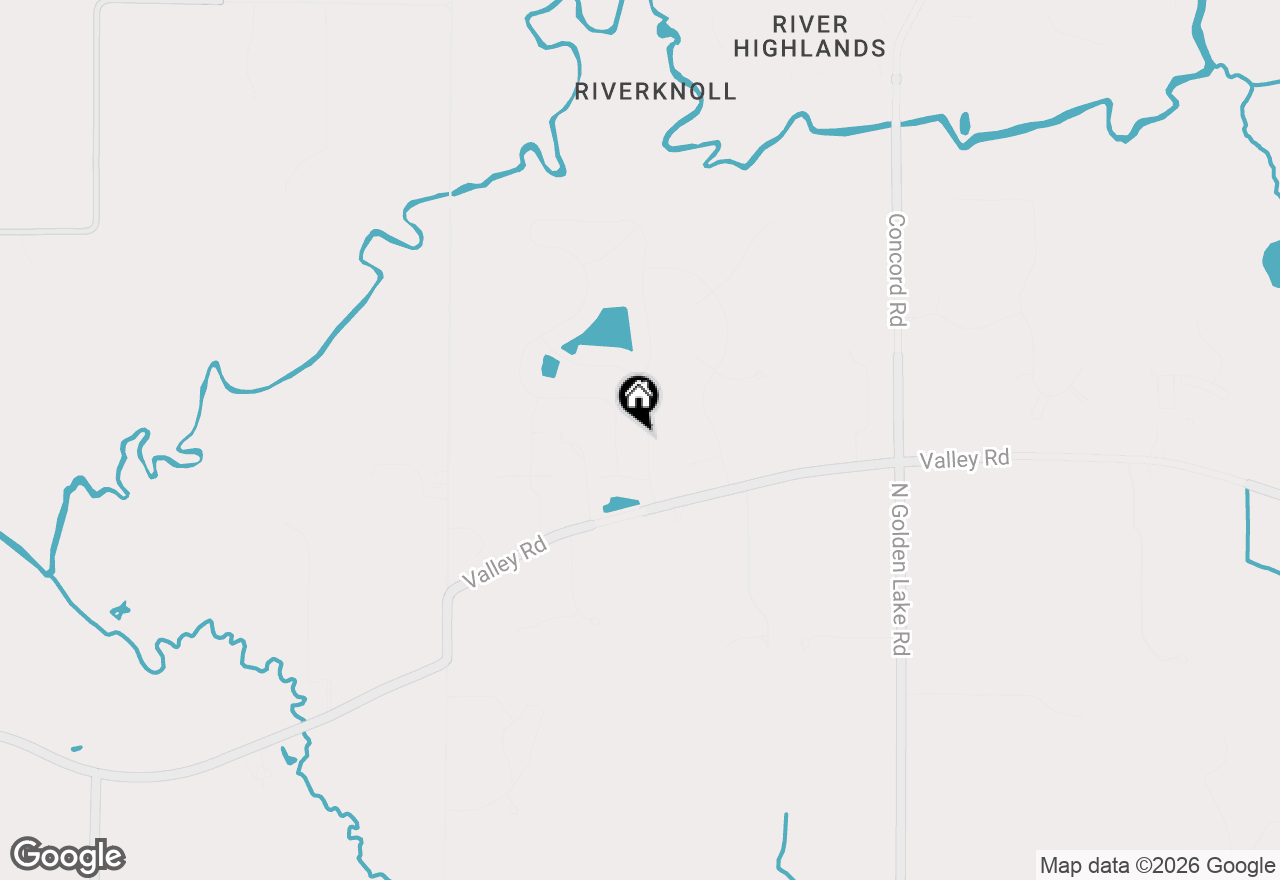 Map of 1470 Waters Edge Dr, Oconomowoc, WI 53066