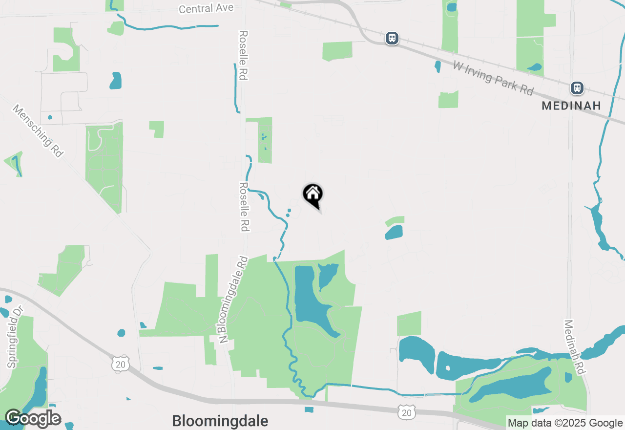 Map of 723 Spring Street, Roselle, IL 60172