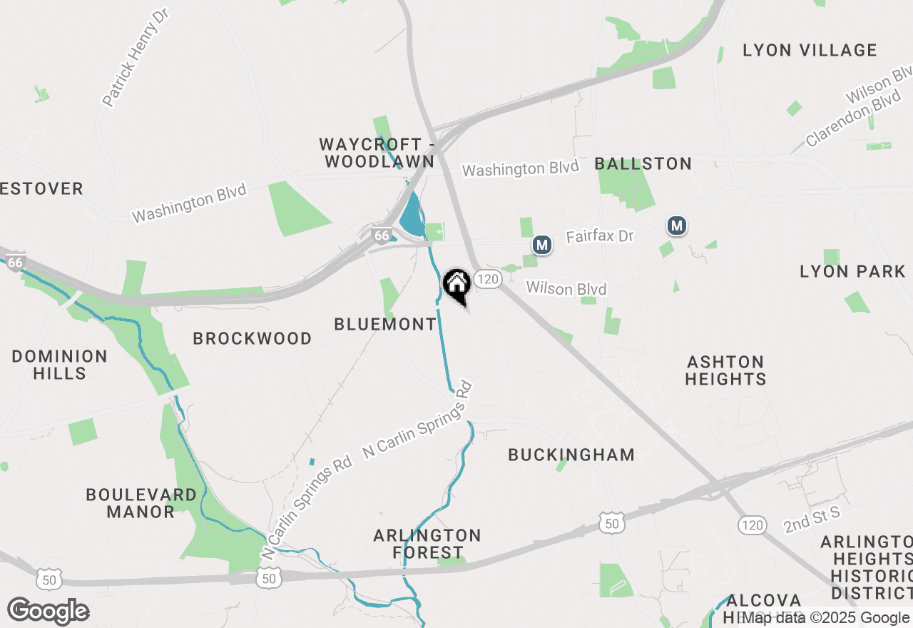 Map of 790 N Wakefield Street, Arlington, VA 22203