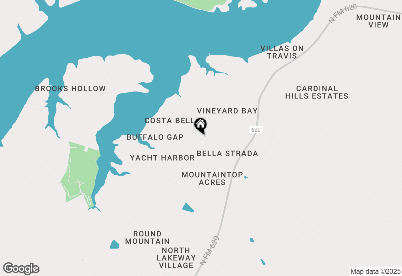 Map of 101 Bella Cima Dr, Austin, TX 78734