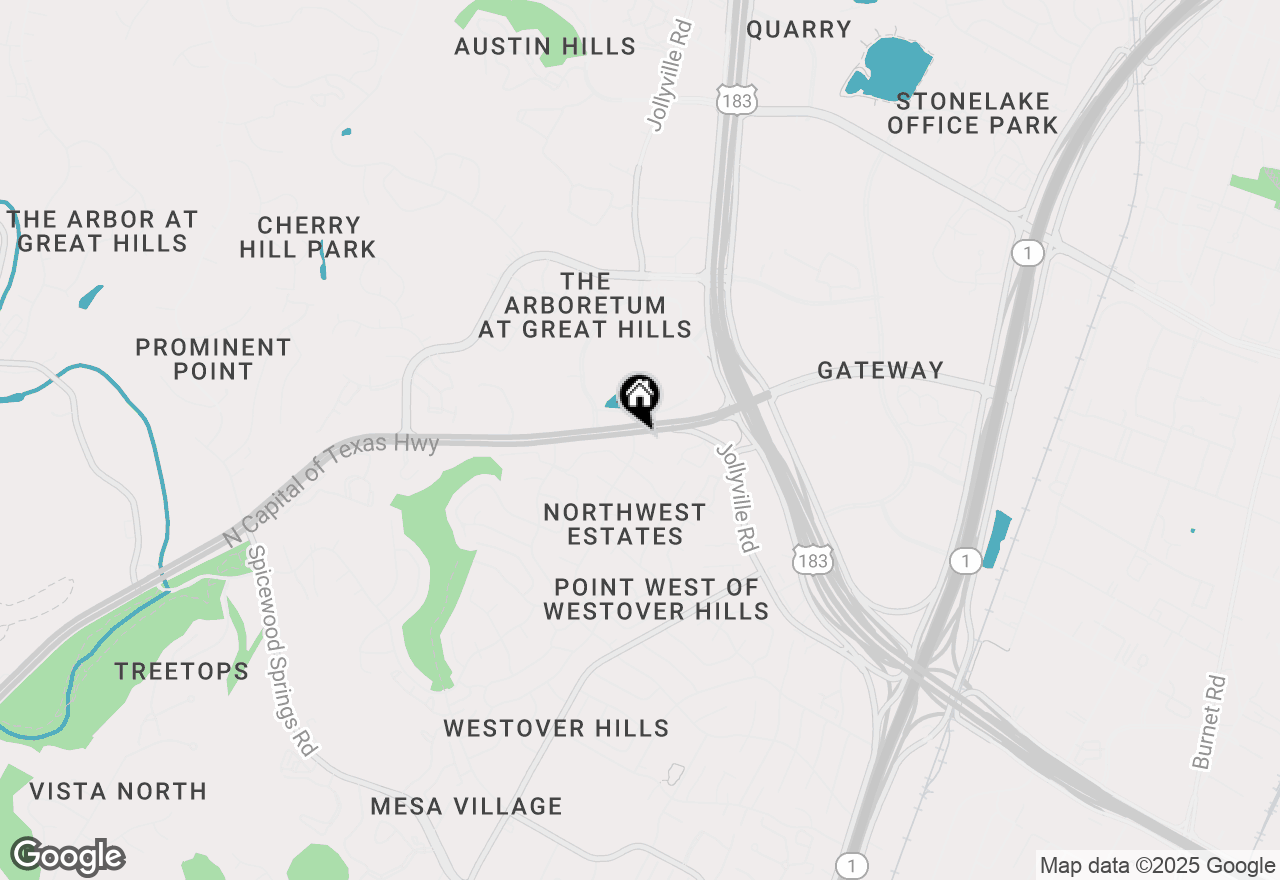 Map of 9501-B N Capital Of Texas Hwy Highway #201 AND 202, Austin, TX 78759