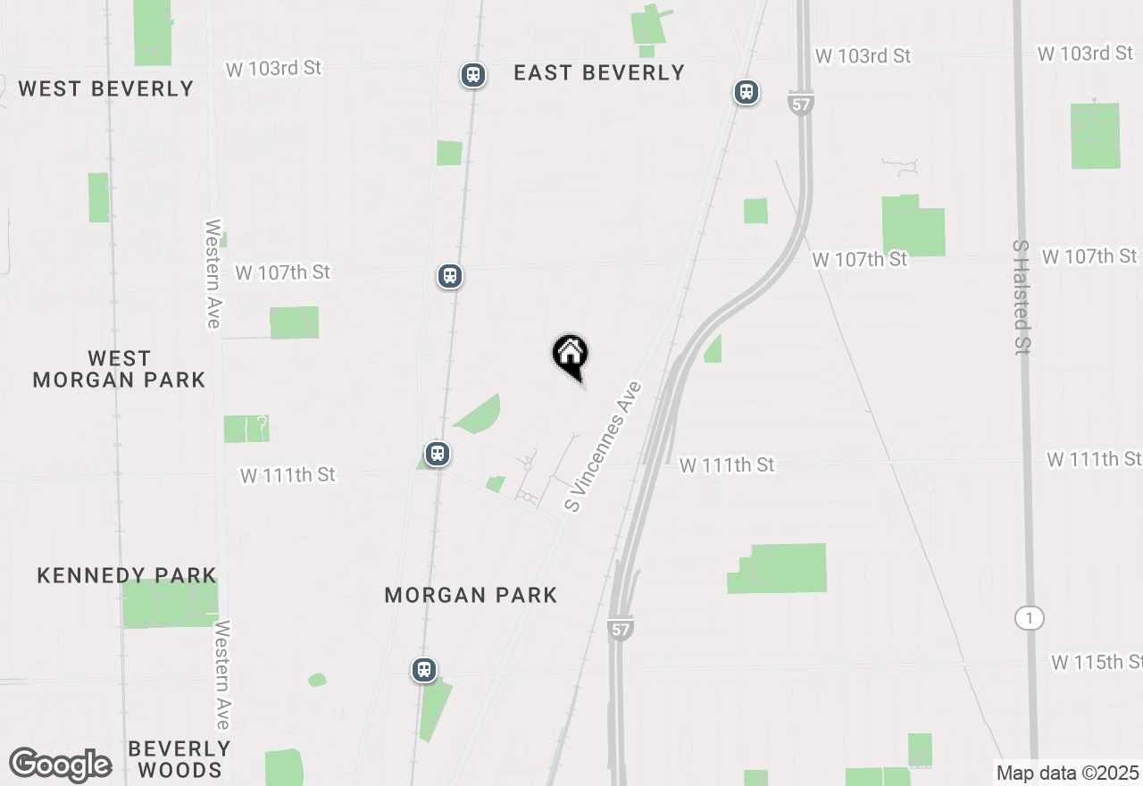 Map of 10921 S Hermosa Avenue, Chicago, IL 60643