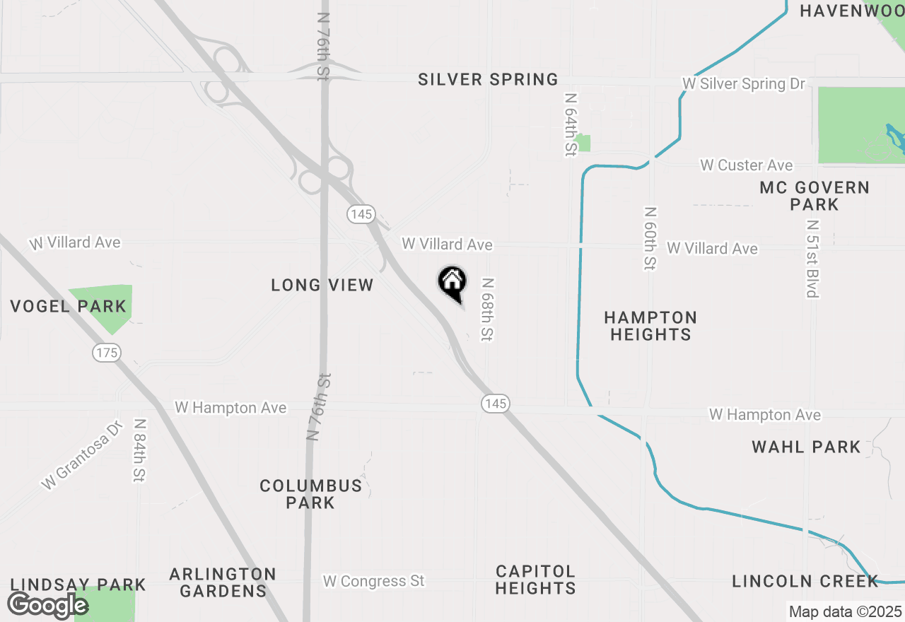 Map of 5024 N 70th St, Milwaukee, WI 53218