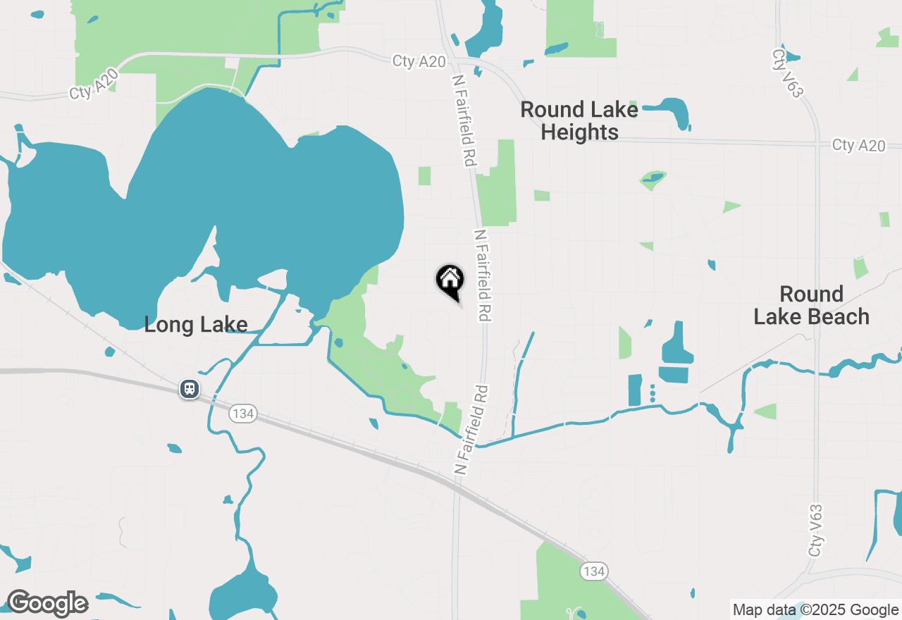 Map of 1273 N Red Oak Circle #2, Round Lake Beach, IL 60073