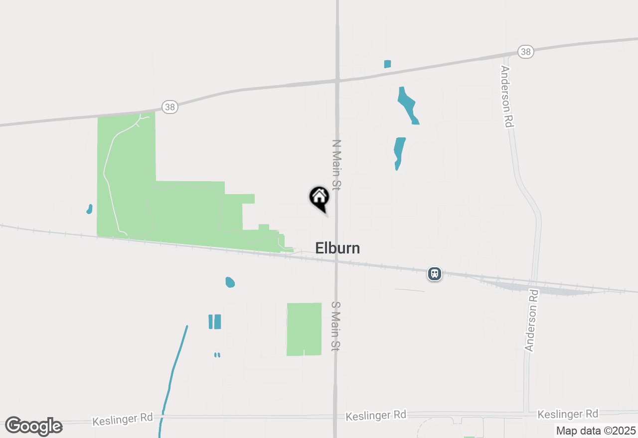 Map of 205 W Pierce Street, Elburn, IL 60119