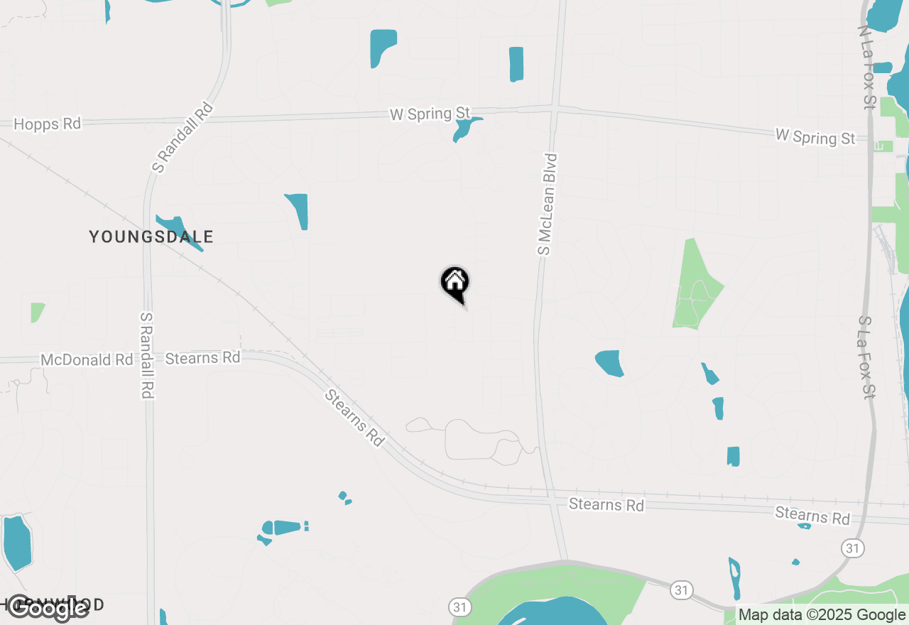 Map of 460 Comstock Road, South Elgin, IL 60177