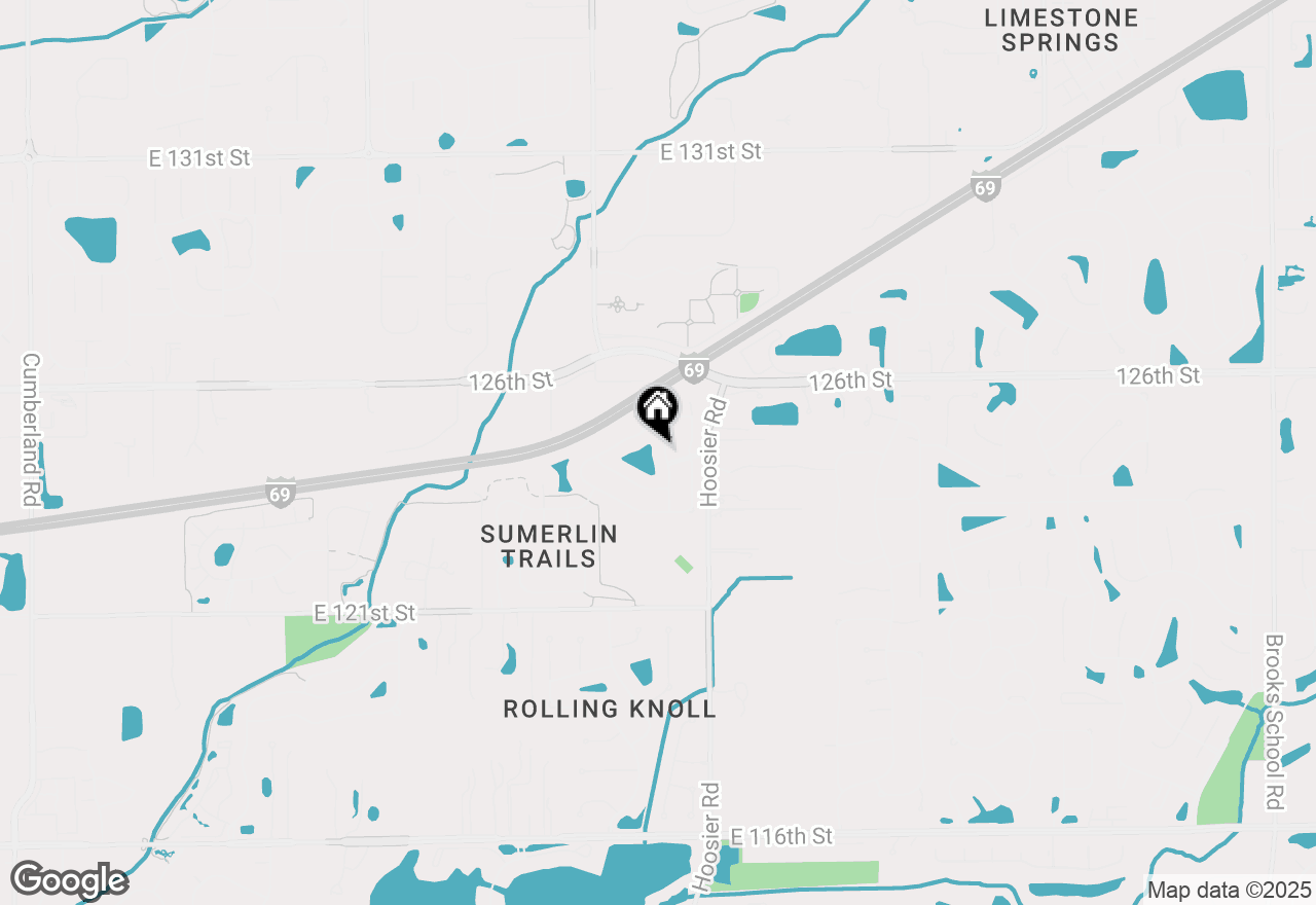 Map of 12438 Berry Patch Lane, Fishers, IN 46037