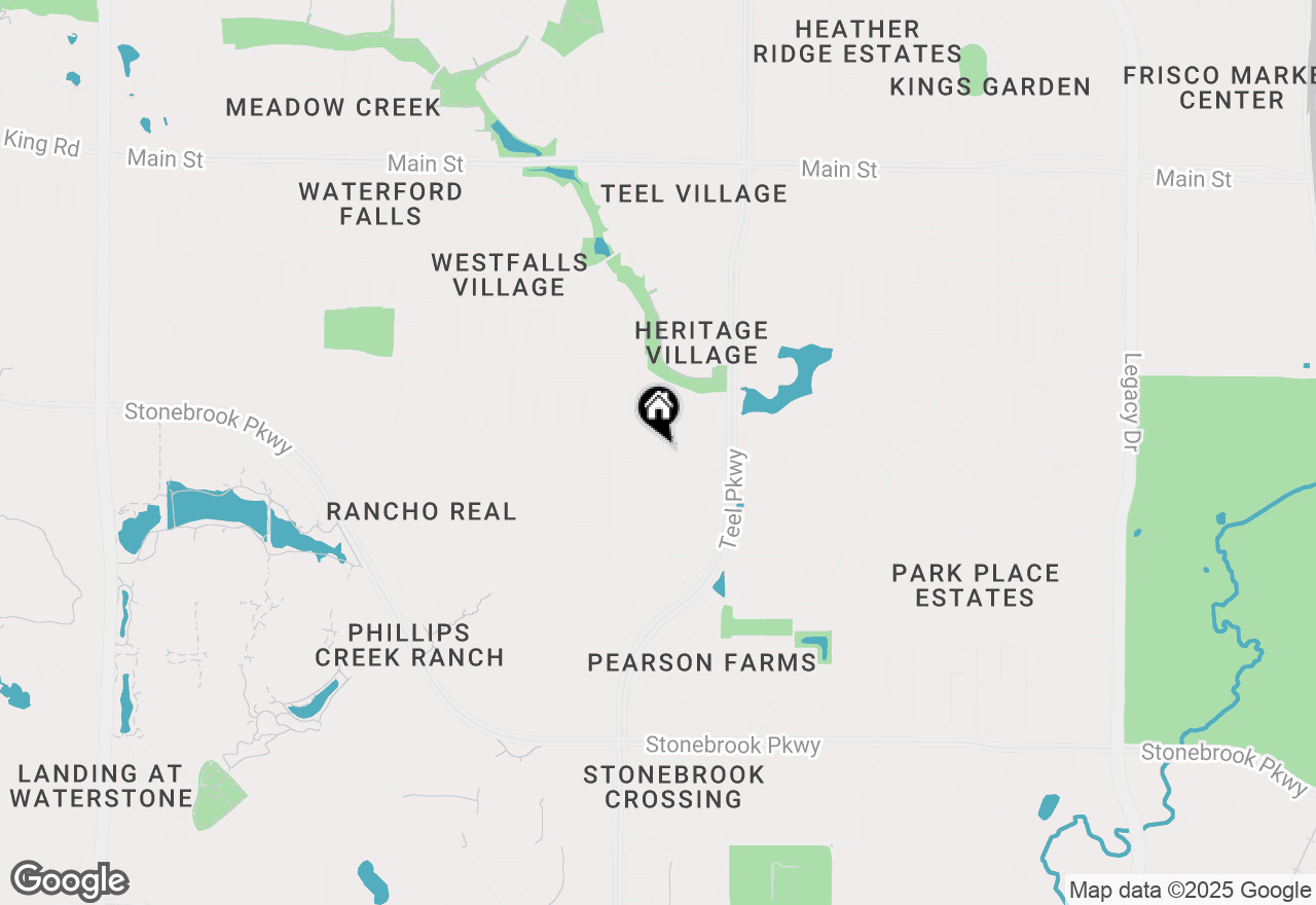 Map of 2571 Autumn Lane, Frisco, TX 75036