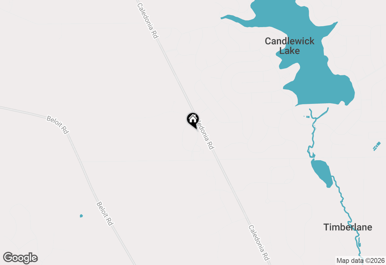 Map of 13200 Newbury Lane, Caledonia, IL 61011