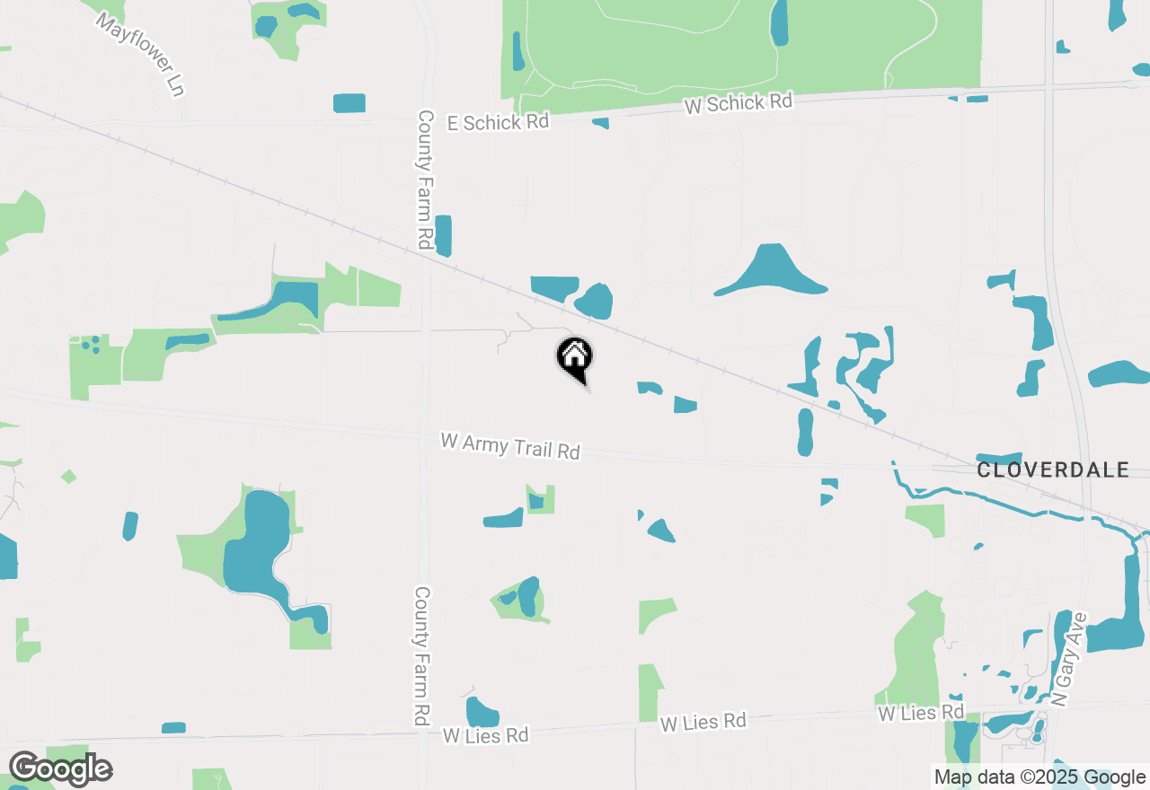 Map of 3875 Clipper Drive, Hanover Park, IL 60133