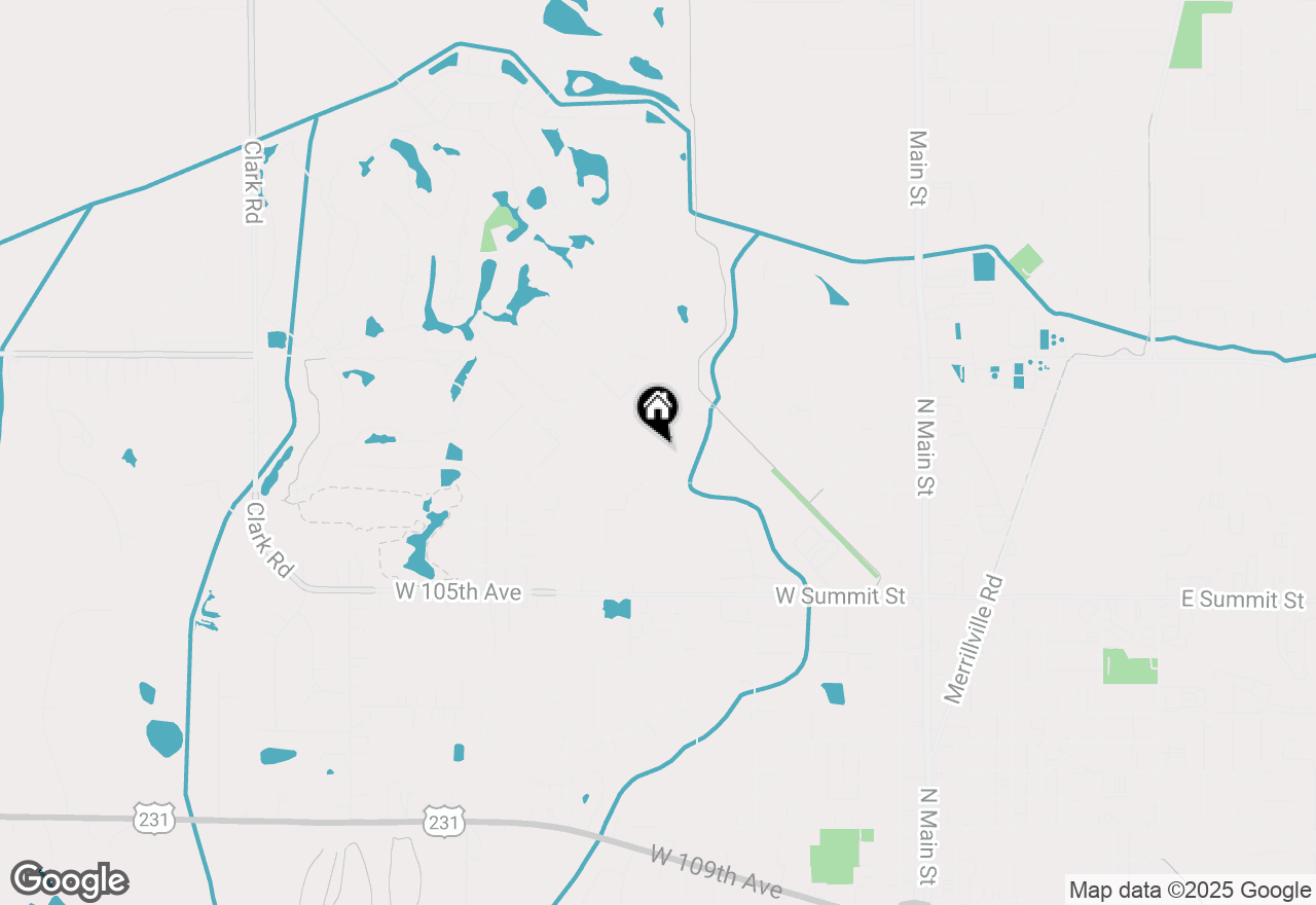 Map of 809 Alderbrook Court, Crown Point, IN 46307