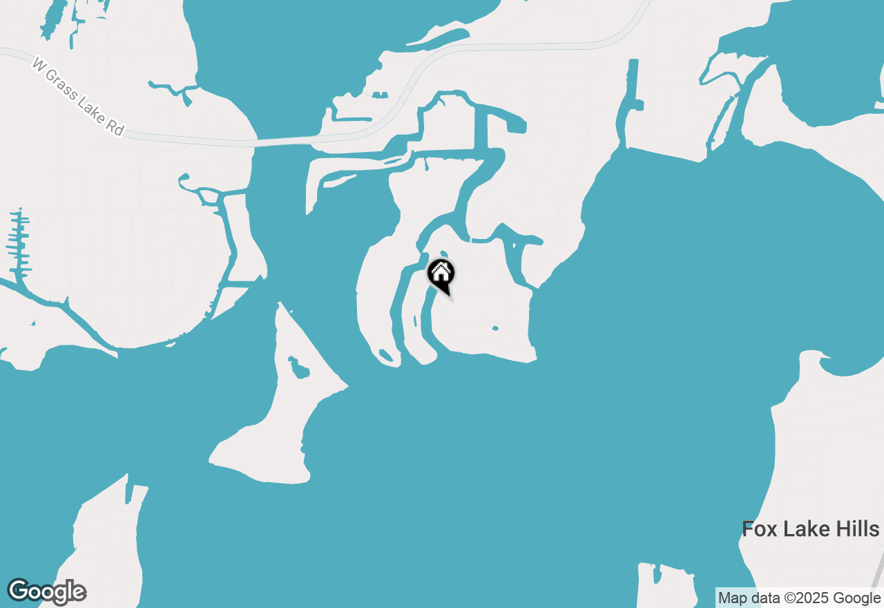 Map of 38410 N Lakeside Place, Antioch, IL 60002