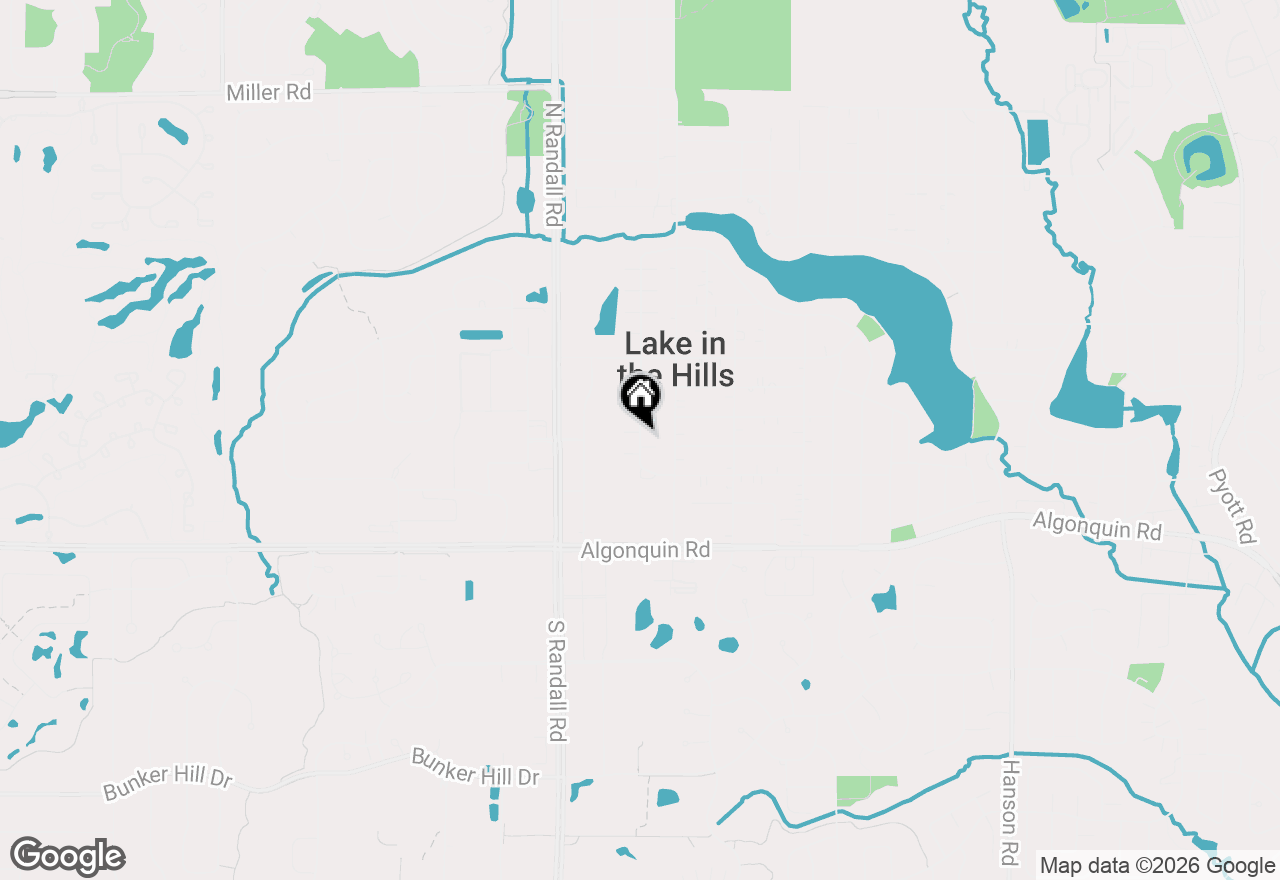 Map of 152 Village Creek Drive #152, Lake In The Hills, IL 60156