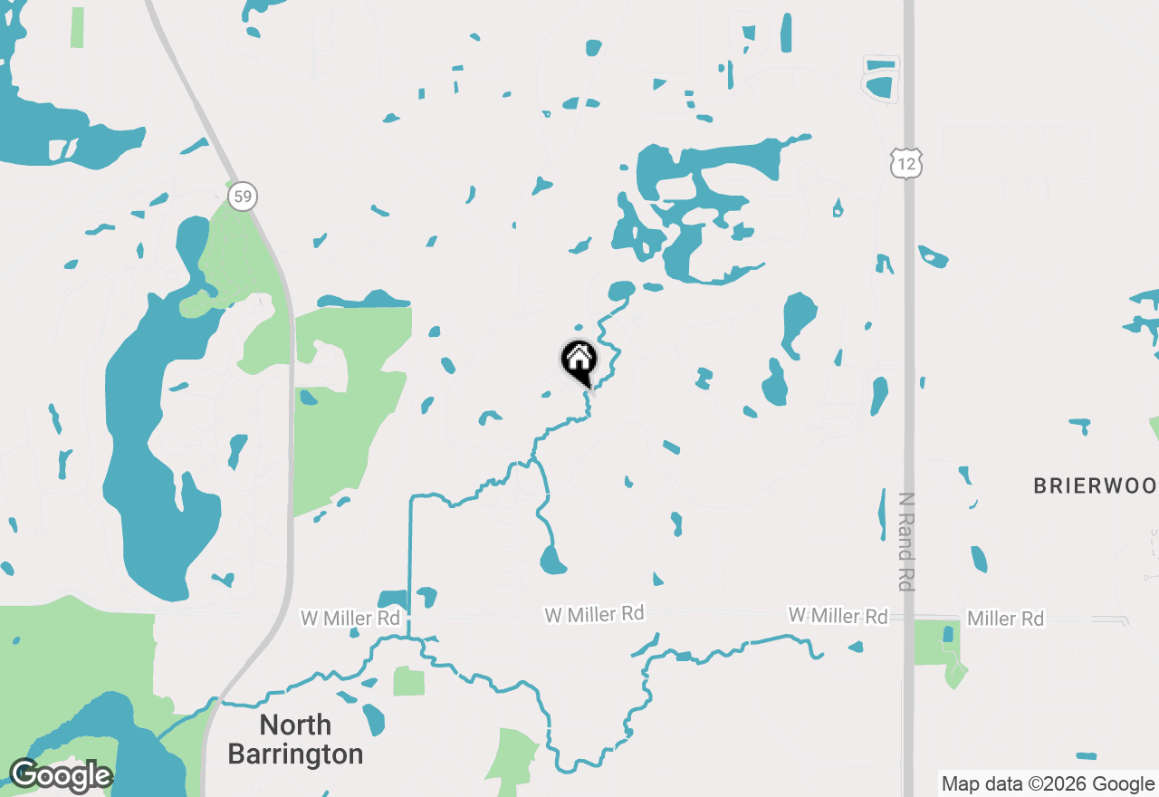 Map of 5 Hillburn Court, North Barrington, IL 60010