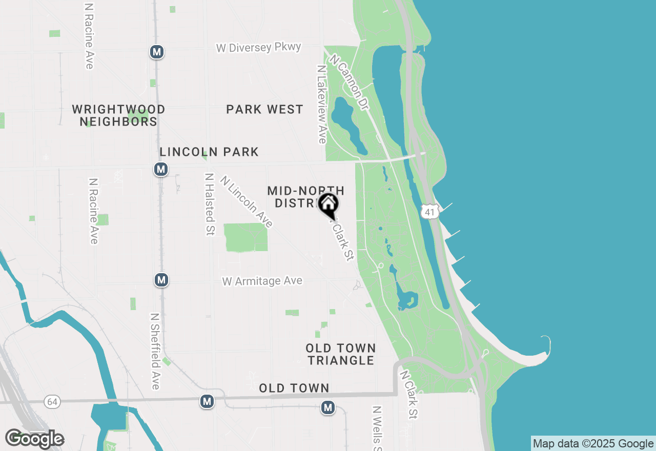 Map of 2153 N Sedgwick Street, Chicago, IL 60614