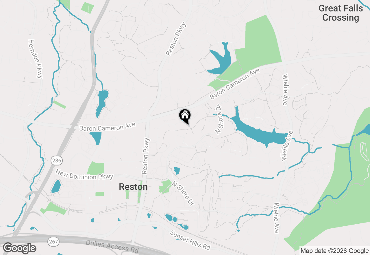 Map of 11625 Vantage Hill Road #22B, Reston, VA 20190