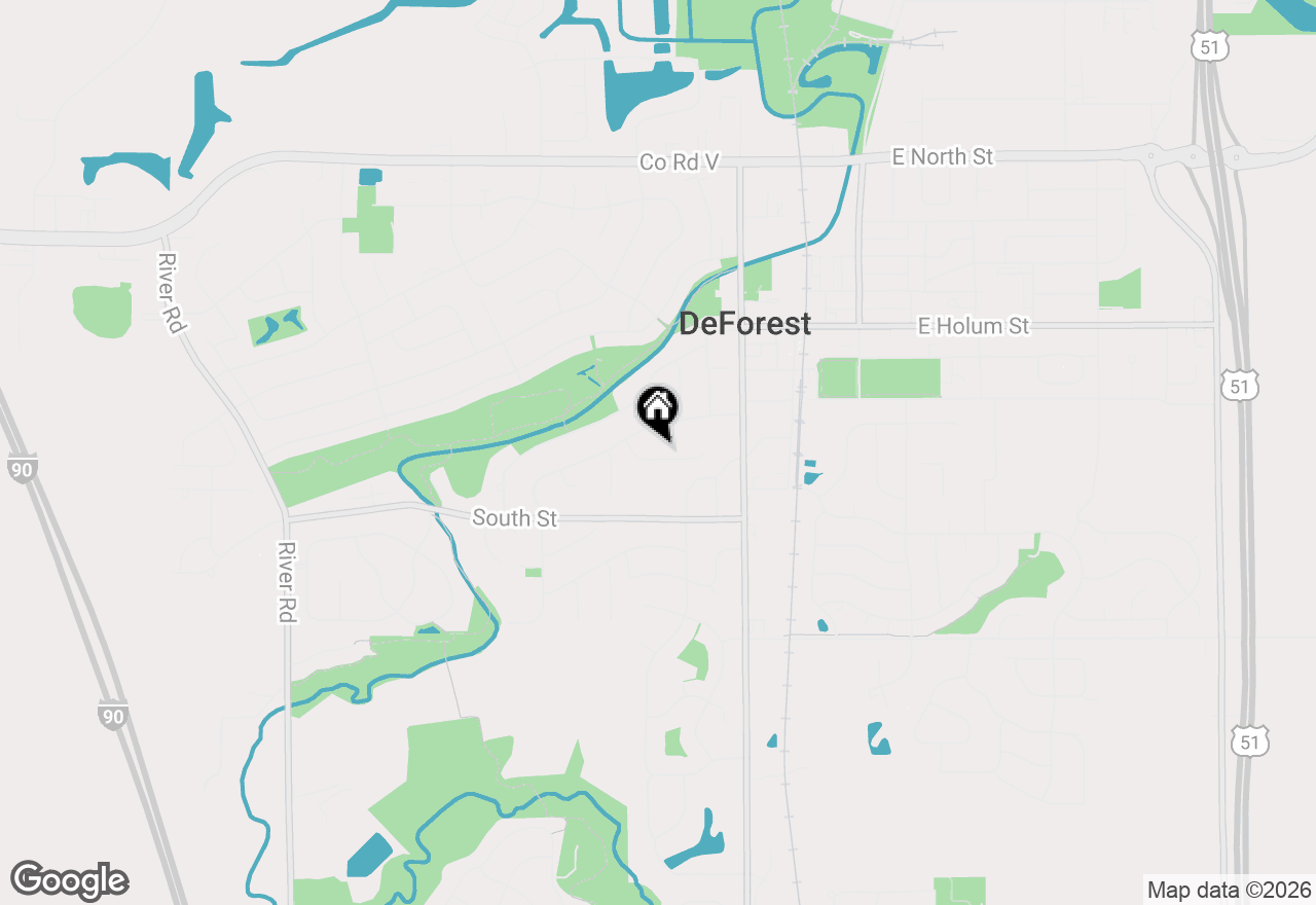 Map of 392 Campbell Hill Court, Deforest, WI 53532
