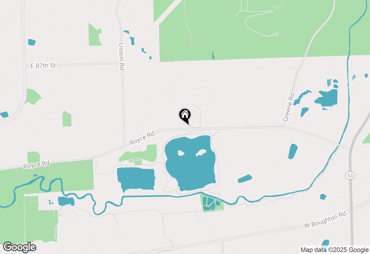 Map of 723 Ayers Street, Bolingbrook, IL 60440