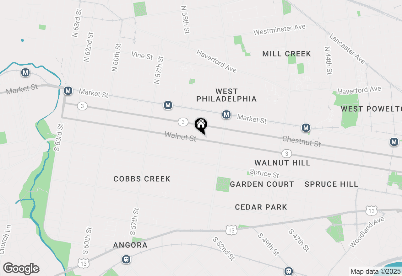 Map of 5323 Walnut Street #3, Philadelphia, PA 19139