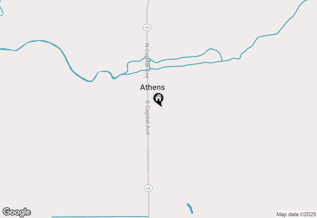 Map of 315 S Ave A, Athens, MI 49011