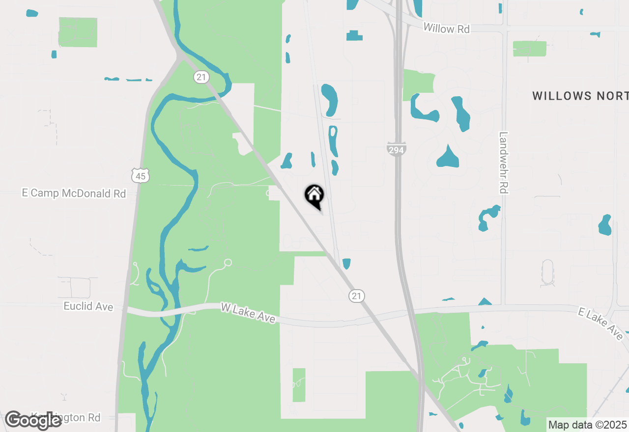 Map of 3256 Sanders Road #4F, Northbrook, IL 60062