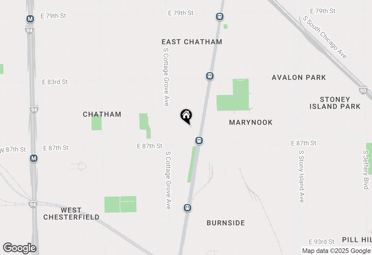 Map of 8559 S Drexel Avenue, Chicago, IL 60619