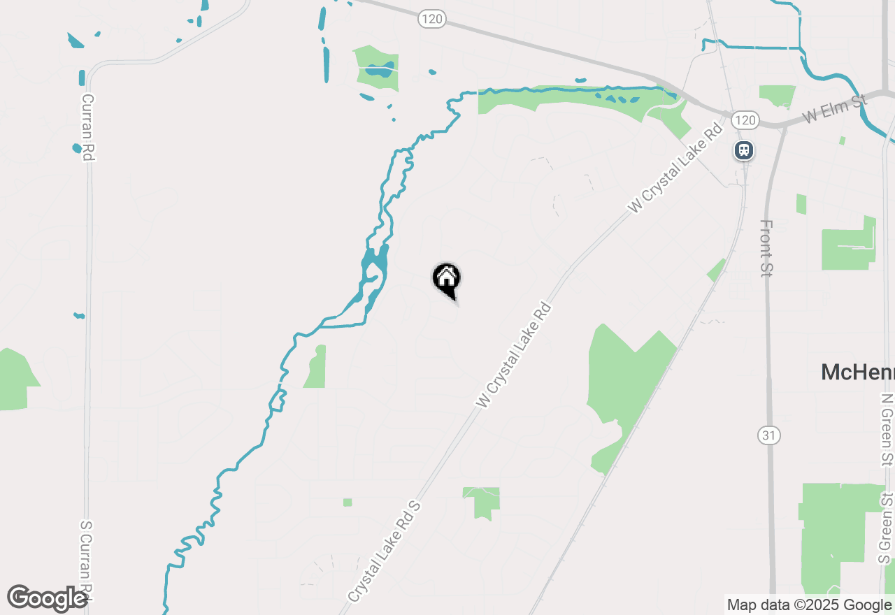 Map of 607 Silbury Court, Mchenry, IL 60050