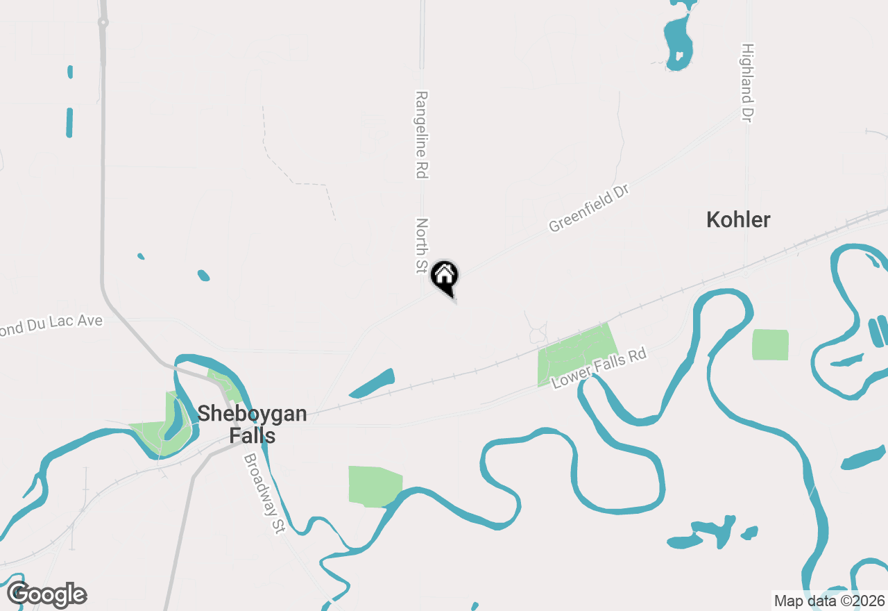 Map of 1120 Aspen Ct #A, Kohler, WI 53044