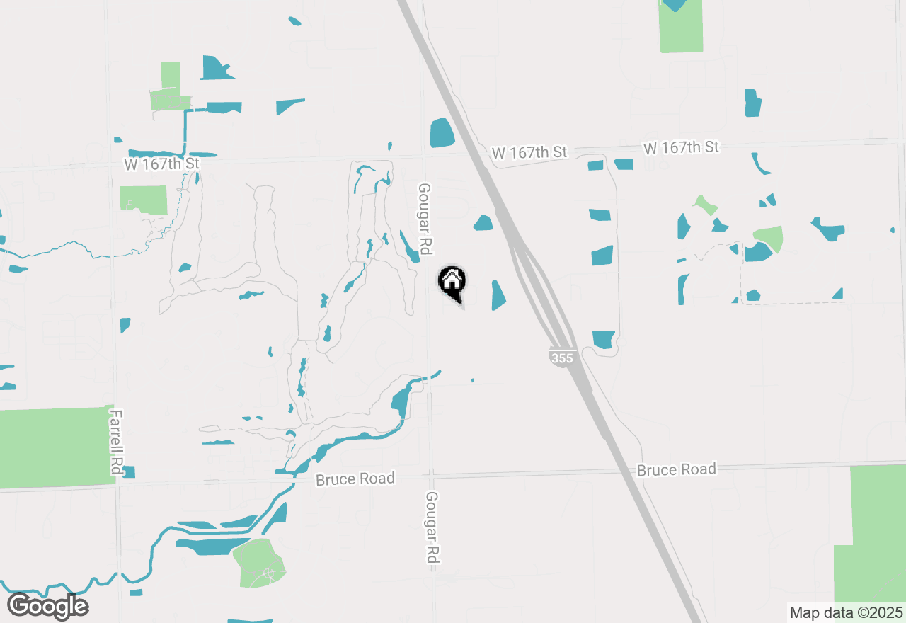 Map of 15937 Orchid Lane, Lockport, IL 60441