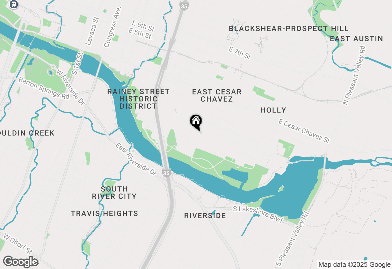 Map of 1504 Robert Weaver Ave, Austin, TX 78702
