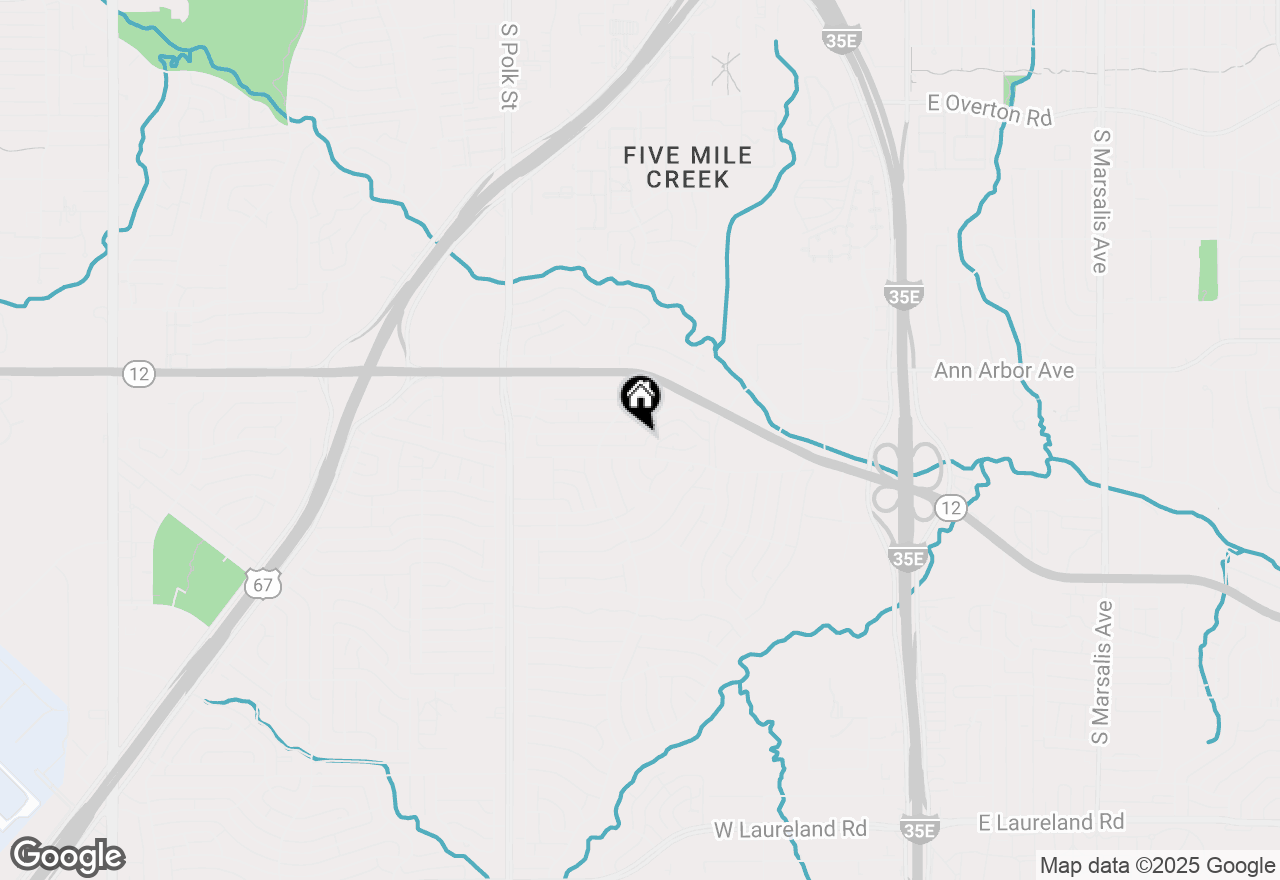 Map of 804 Green Castle Drive #2, Dallas, TX 75232