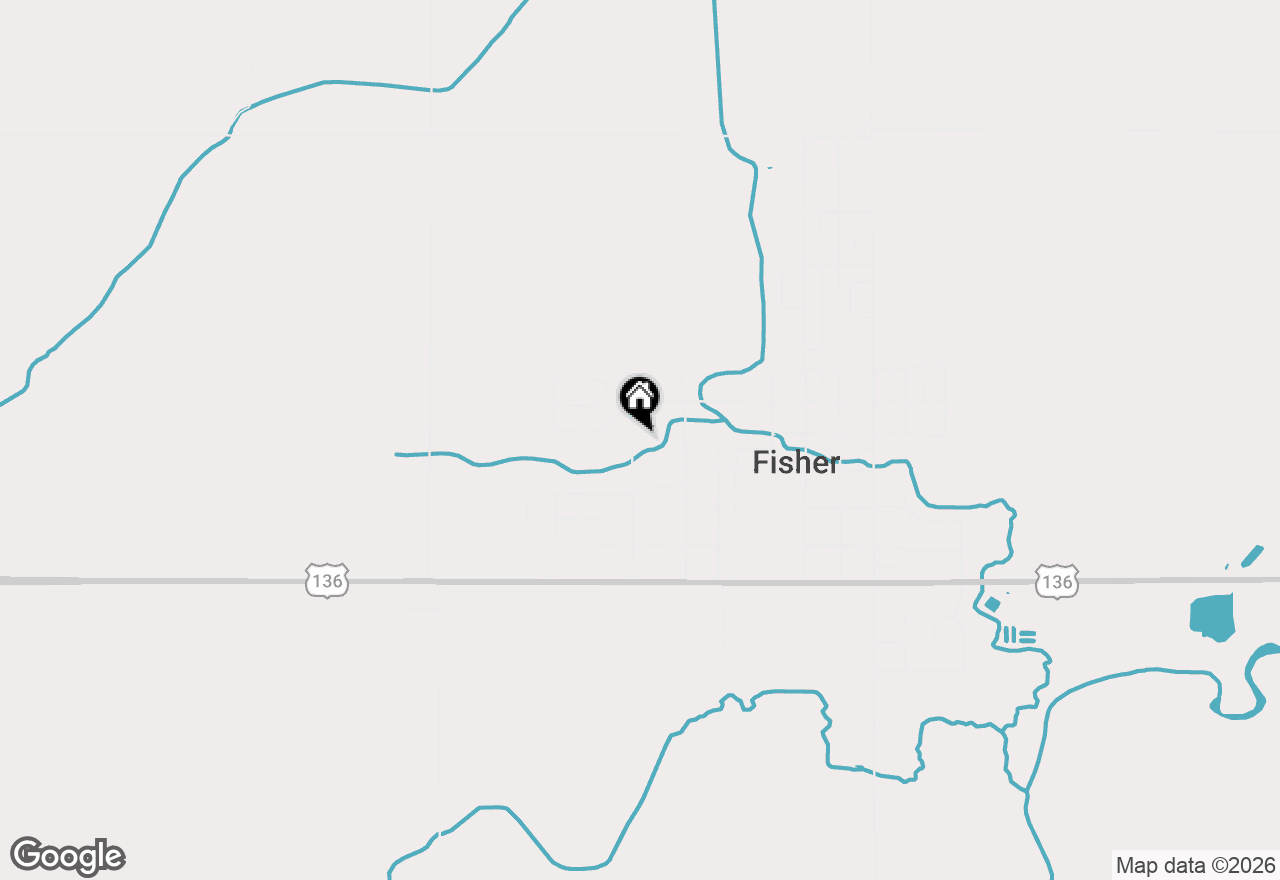 Map of 409 Betty Court, Fisher, IL 61843