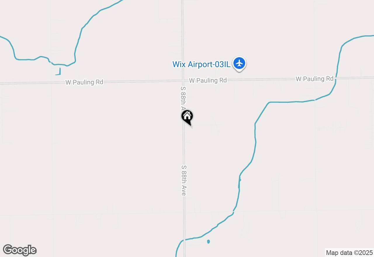 Map of 27357 S 88th Avenue, Monee, IL 60449