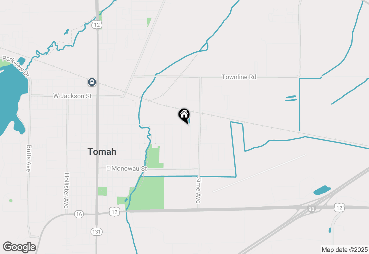 Map of 1001 E Brownell St, Tomah, WI 54660