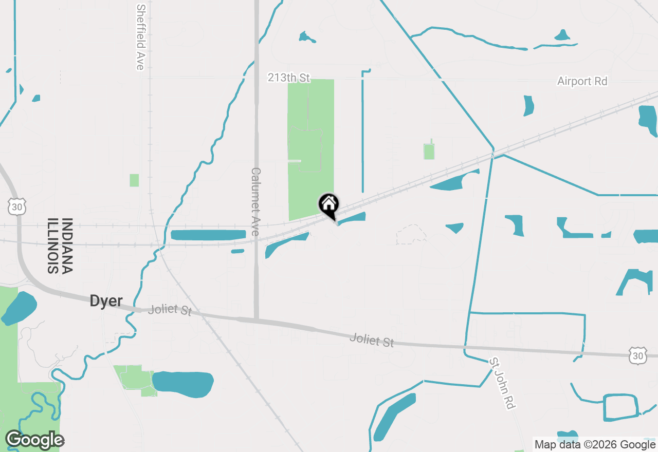 Map of 1741 Springtime Court, Dyer, IN 46311