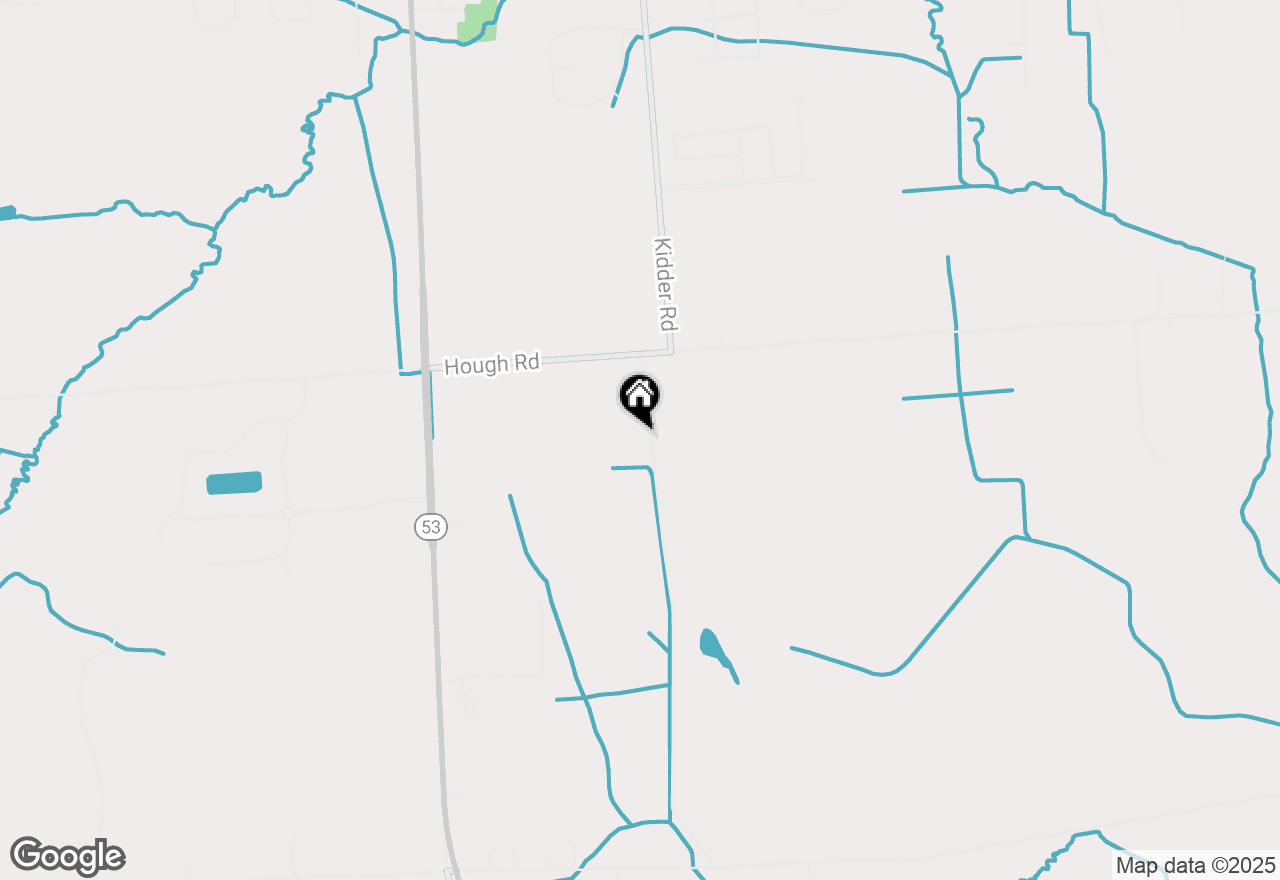 Map of 5576 Kidder Road, Almont, MI 48003