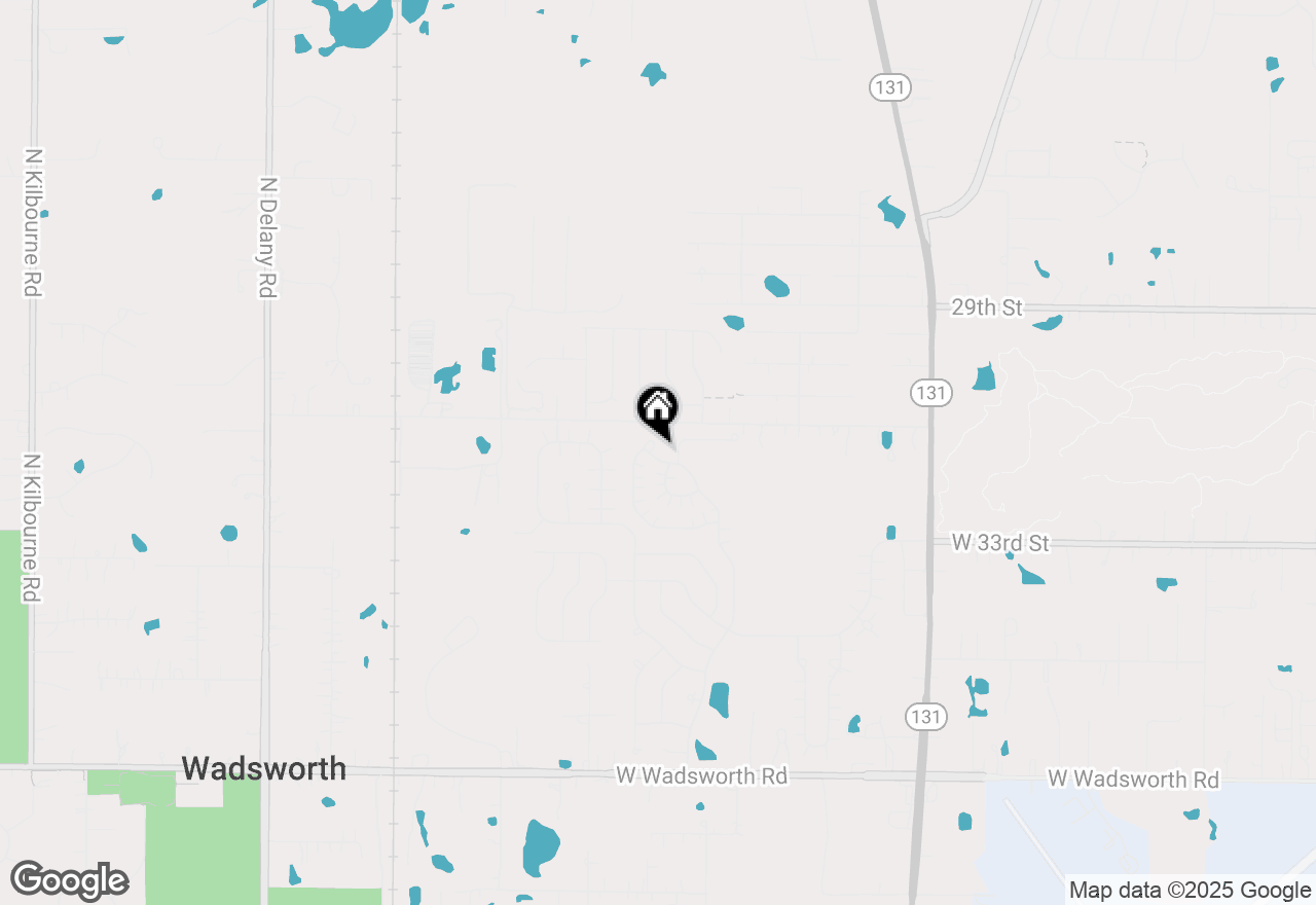 Map of 13244 W Sheffield Lane, Beach Park, IL 60083