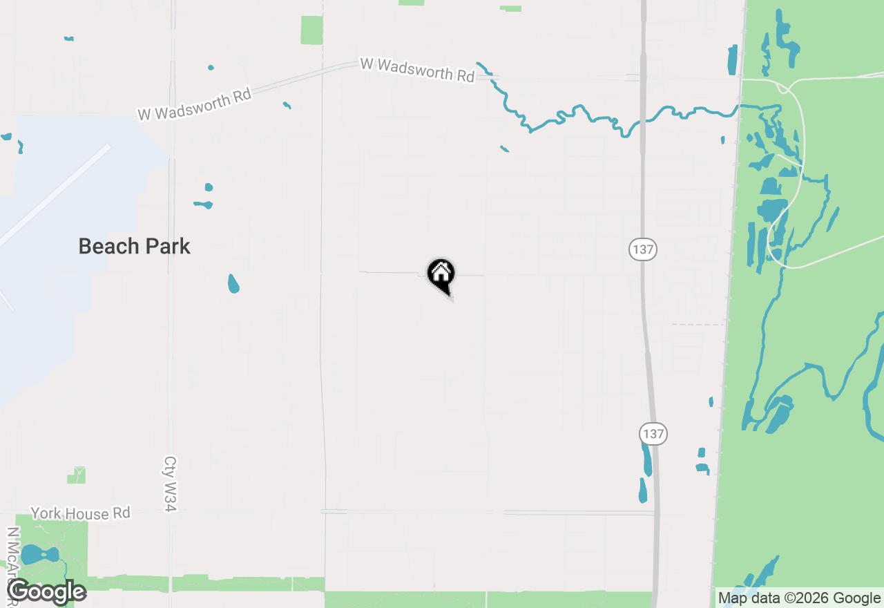 Map of 38410 N Tewes Court, Beach Park, IL 60087