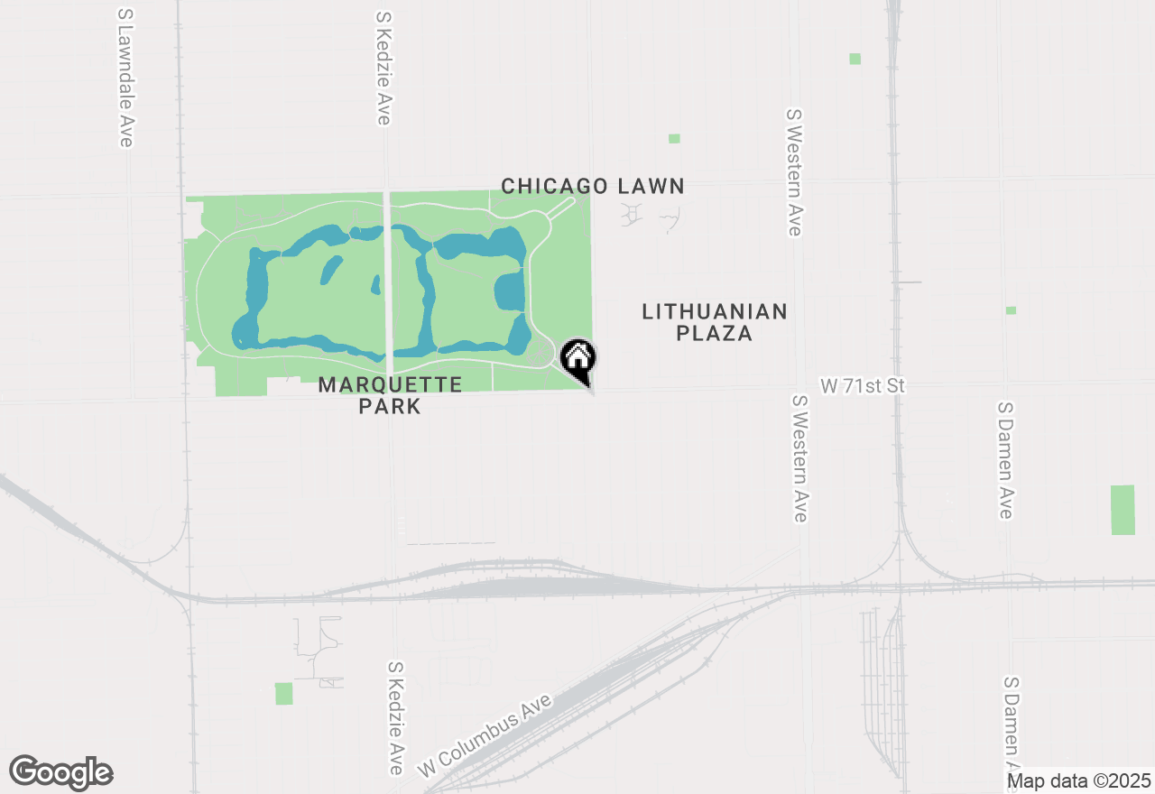 Map of 2819 W 71st Street, Chicago, IL 60629