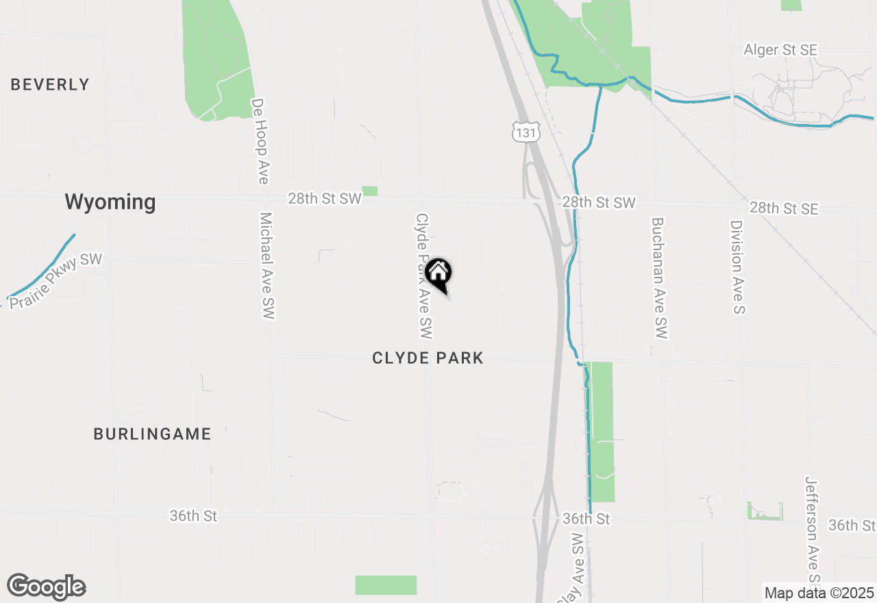 Map of 746 Buckingham Street Sw, Wyoming, MI 49509