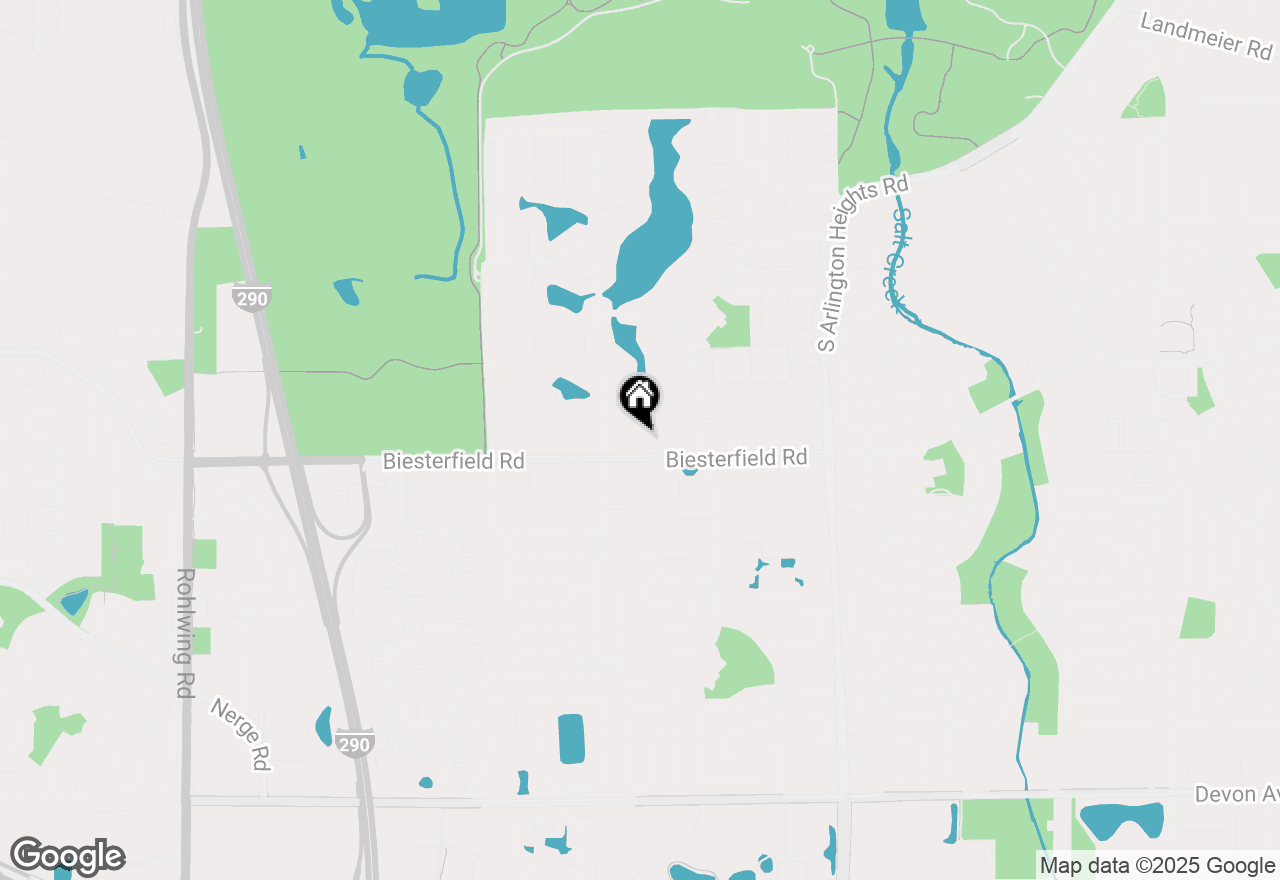 Map of 520 Biesterfield Road #106, Elk Grove Village, IL 60007