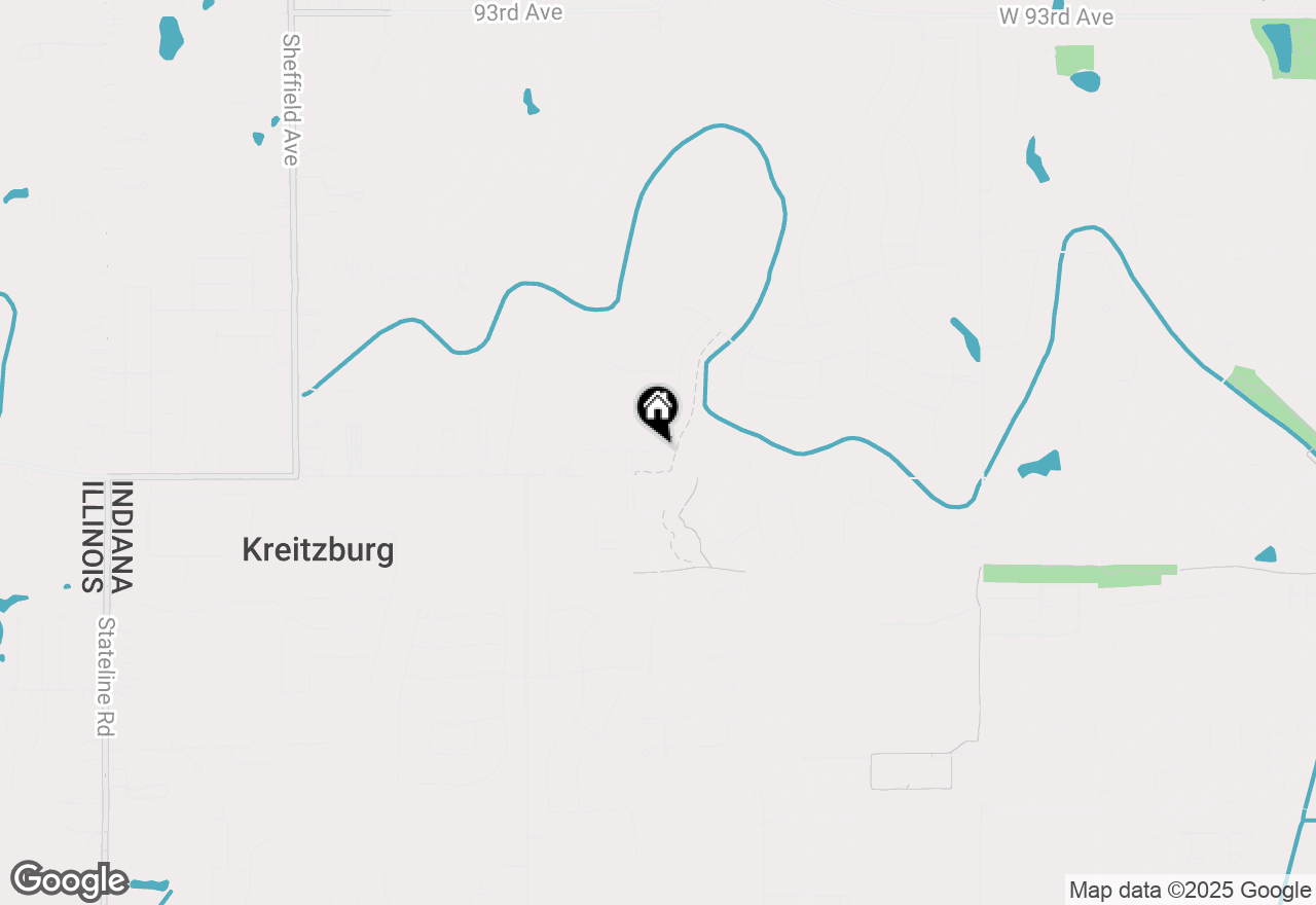 Map of 10045 Switch Grass Lane, St. John, IN 46373