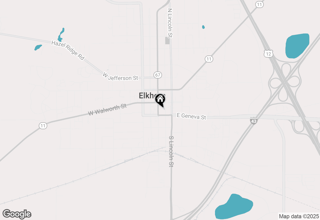 Map of 29 S Wisconsin St, Elkhorn, WI 53121