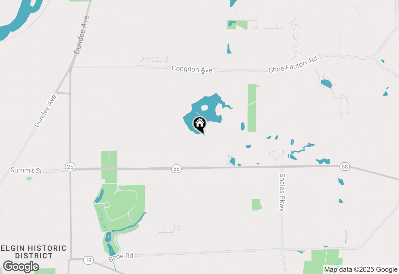 Map of 806 N Shady Oaks Drive #806, Elgin, IL 60120