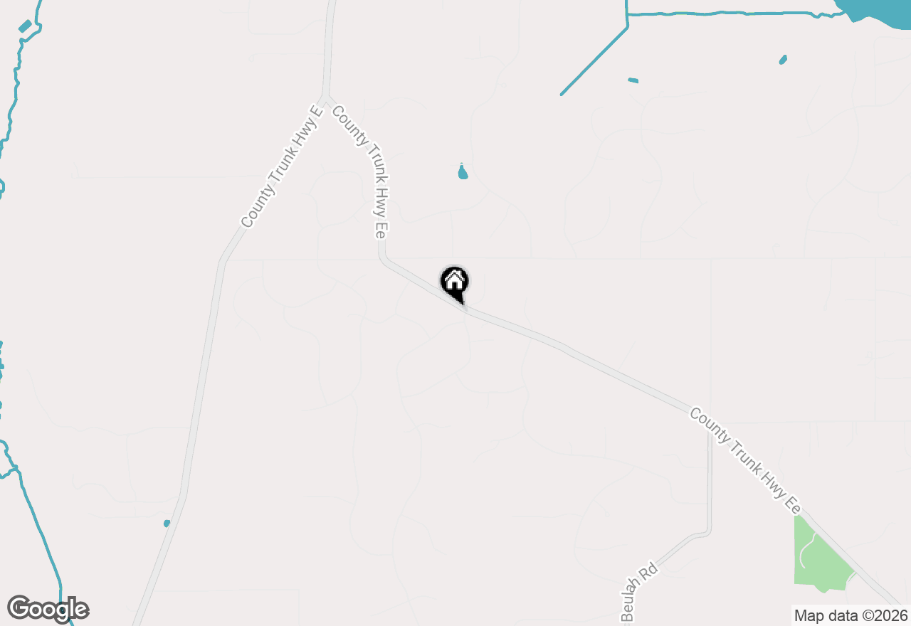 Map of W327S8037 Memory Ln, Mukwonago, WI 53149