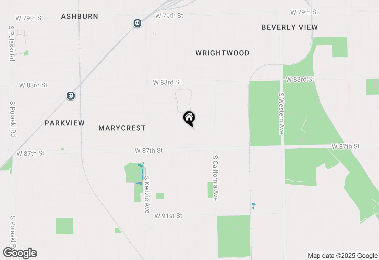 Map of 2932 W 86th Street, Chicago, IL 60652